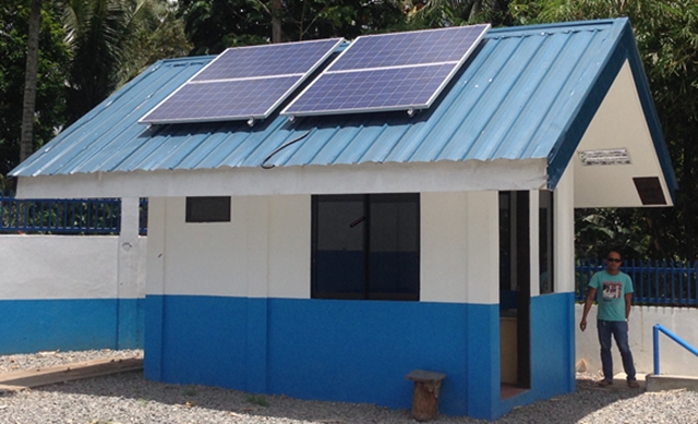 First solar powered DCWD facility