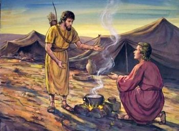 Esau sells his birthright to Jacob