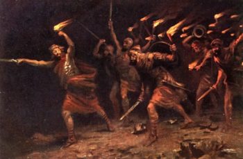 Gideon and his three hundred men