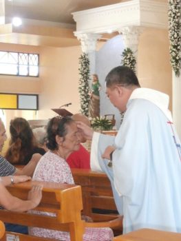 Sta Cruz anointing World day of the sick 2017