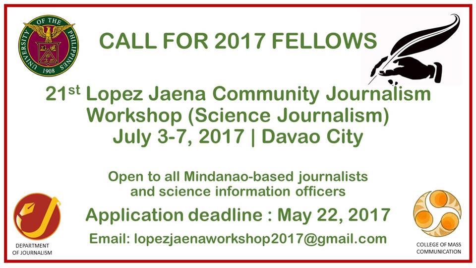 Lopez Jaena Journalism Workshop
