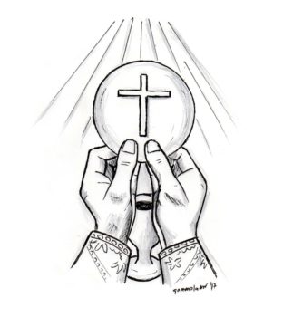 Caricature Corpus Christi Body of Christ