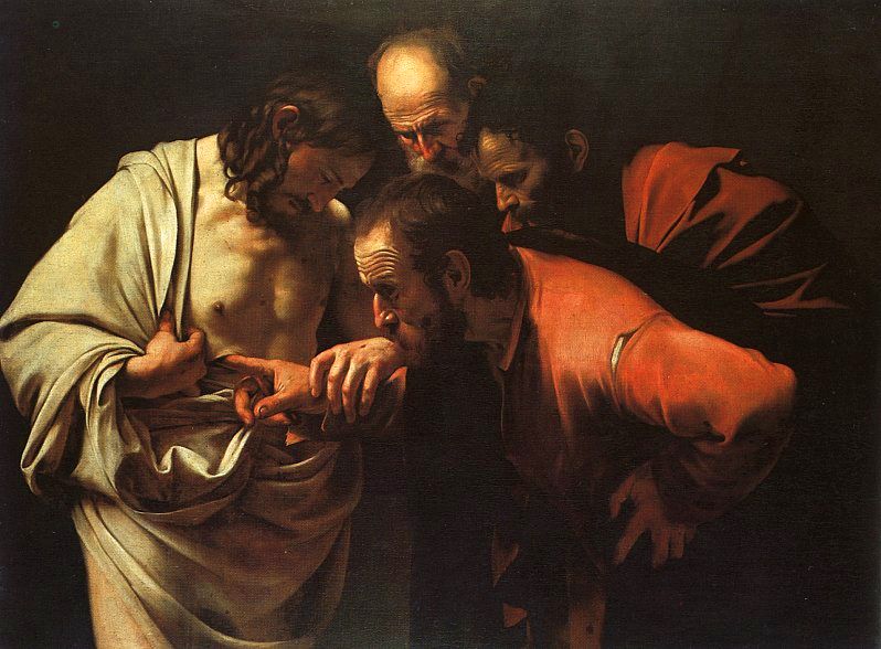 The Incredulity of Saint Thomas, a painting by Caravaggio
