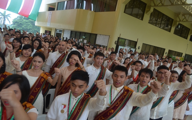 U.P. Mindanao Class of 2015 graduates