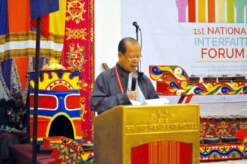 Abp. Capalla at Interfaith forum