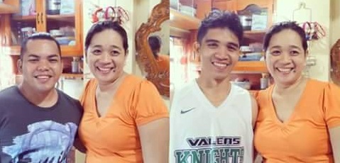 Mark and Emman with Foster Tita Shione