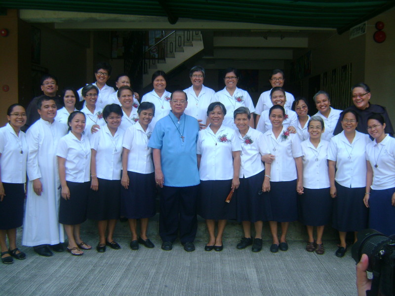 Missionaries of the Assumption with Abp Capalla