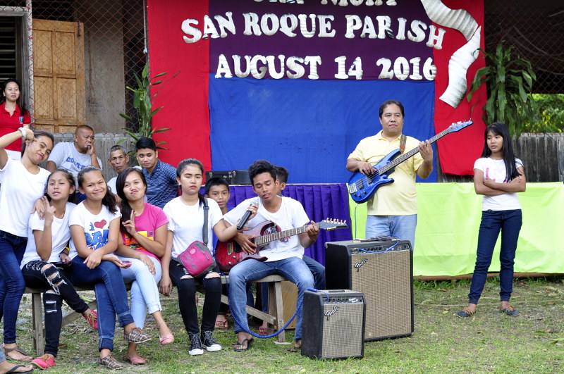 San Roque Parish Malabog youth