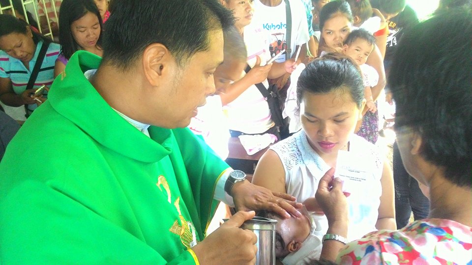 Sta. Cruz Parish baptism