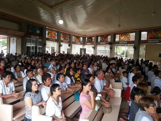 Fatima visit at Our Lady of Fatima Parish Tagum