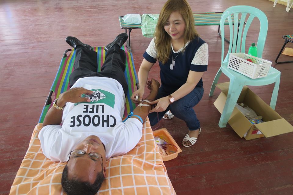 Blood Letting Activity at St. Jude Taddeus Parish