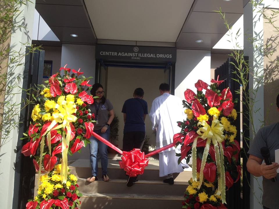 ADDU CAID Ateneo de Davao University Center for Anti Illegal Drugs Blessing and inauguration