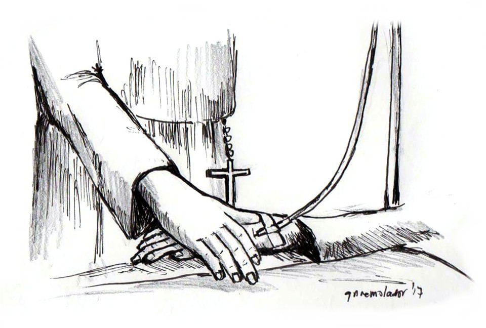 Caricature true healer editorial