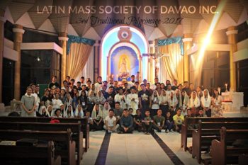 Latin Mass Society of Davao: 3rd Catholic Pilgrimage held