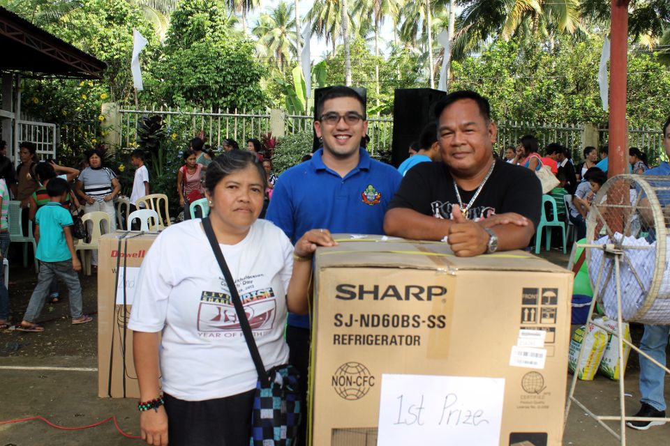 San Francisco de Asis Tagakpan Parish Day raffle
