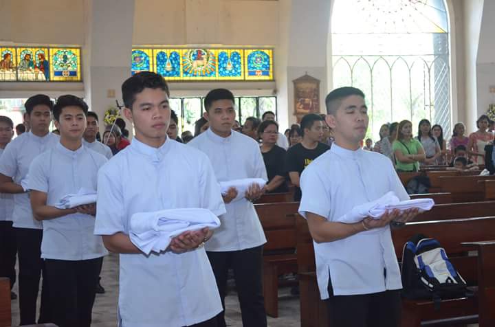 investiture and installation of seminarians 2017