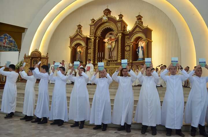 investiture and installation of seminarians 2017