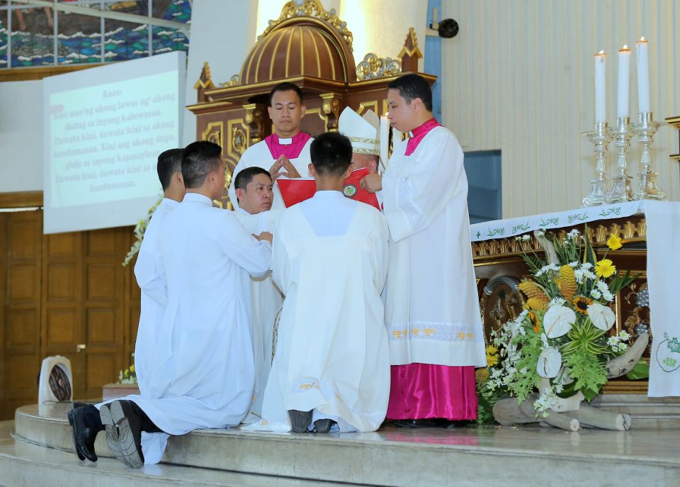 investiture and installation of seminarians 2017