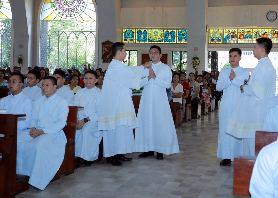 investiture and installation of seminarians 2017