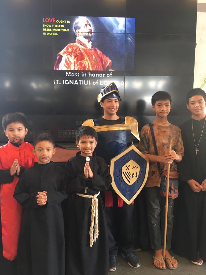 Ateneo de Davao University Grade School monthlong celebration of the feast of St. Ignatius