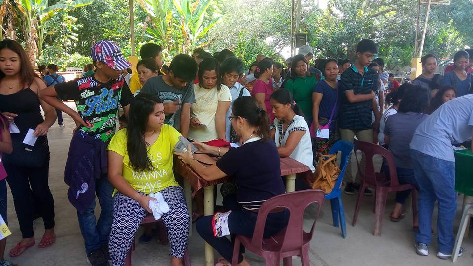medical mission . Mary of the Perpetual Rosary, Buhangin