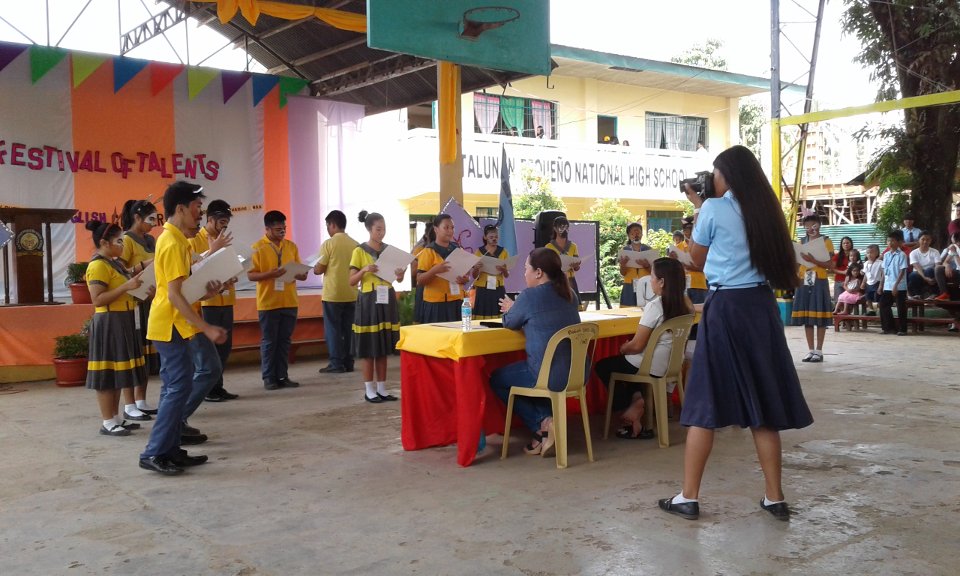 English festival of talents Davao City Division 2017