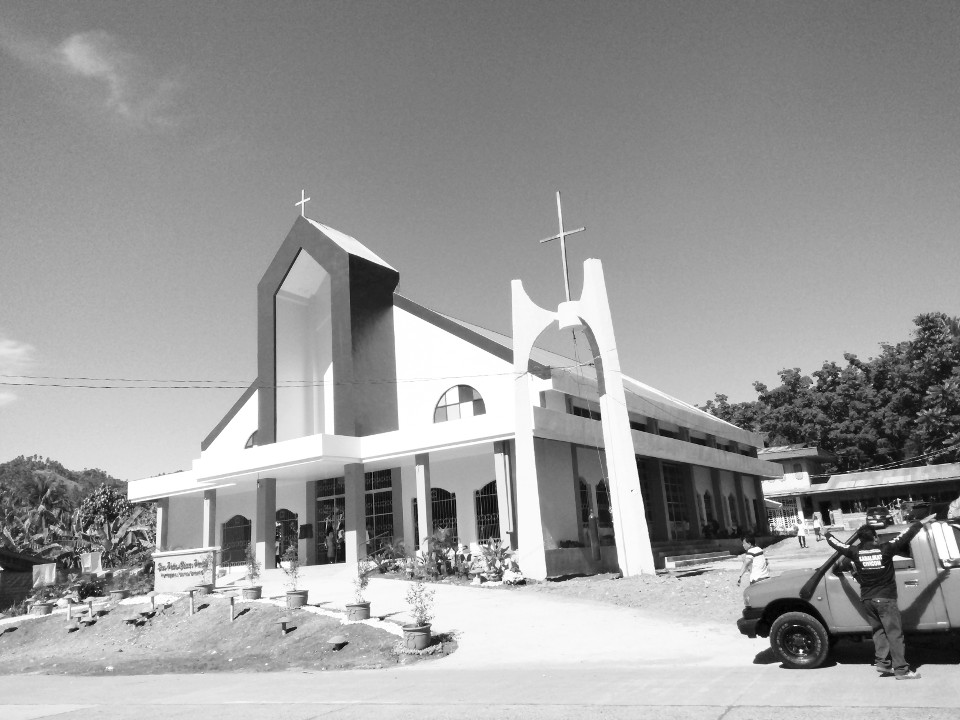 blessing of new church at Tarragona, Davao Oriental