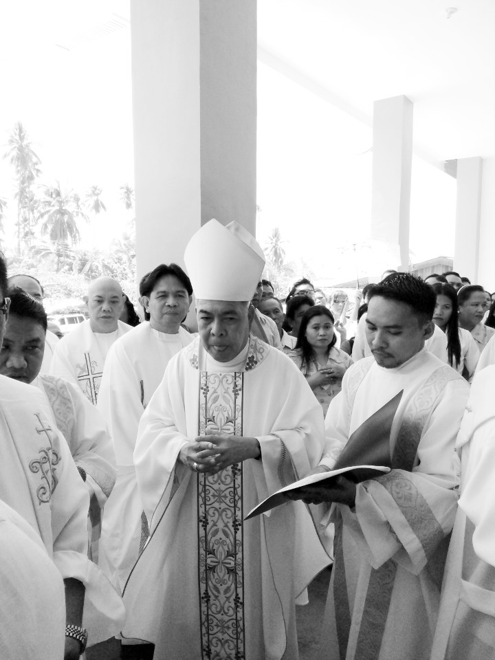 blessing of new church at Tarragona, Davao Oriental