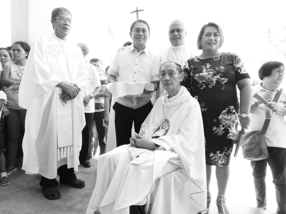 blessing of new church at Tarragona, Davao Oriental