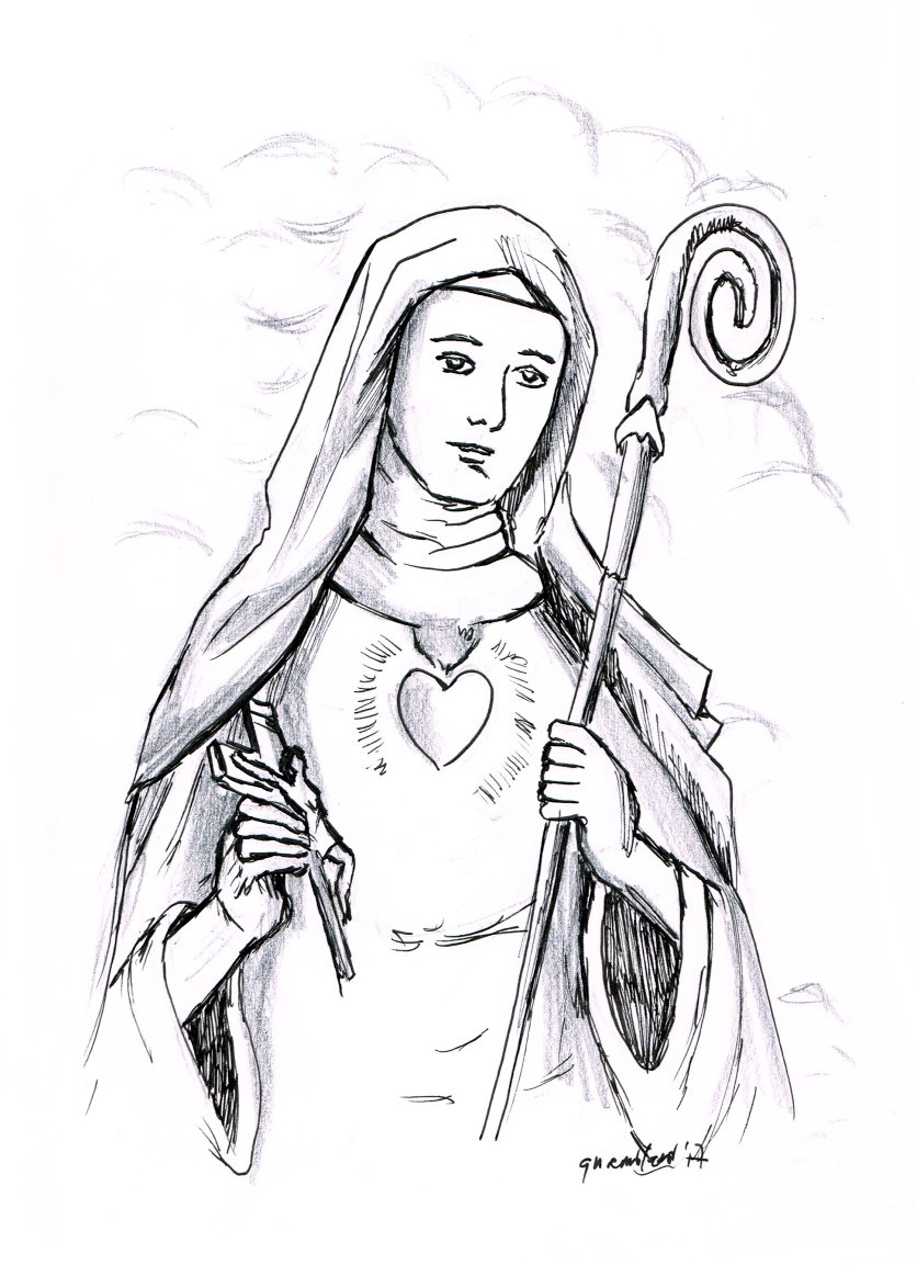 St Gertrude Caricature editorial