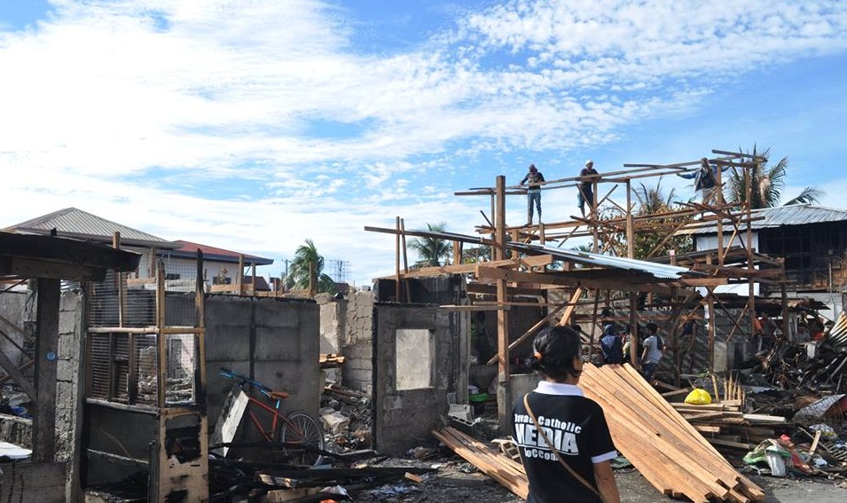 the site in Agdao where the fire broke in January 1 (SAP SoCCom)