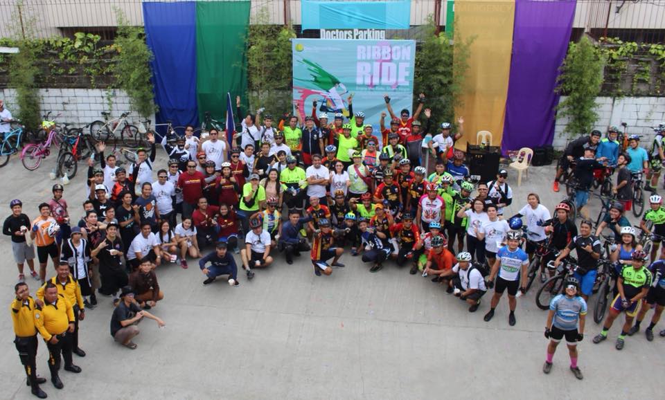 RIBBON RIDE - Ribbon of Hope Campaign, Davao Doctors Hospital (DDH)