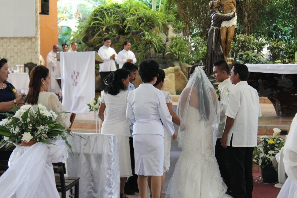 SFAP wedding St Paul College of Davao