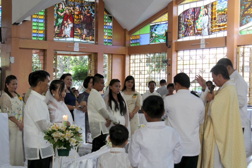SFAP wedding St Paul College of Davao