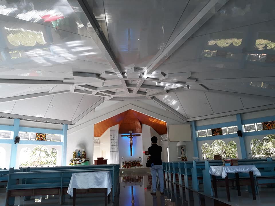 San Isidro Labrador Parish, Lumondao, Marilog ceiling project