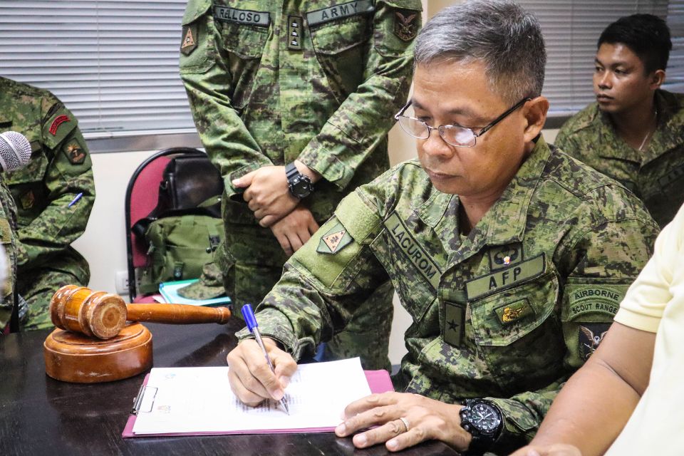 21 Barangays Declared as Insurgency-Free DAVAO ORIENTAL