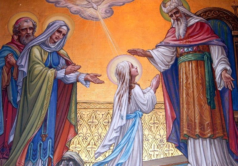 what happened at the presentation of mary