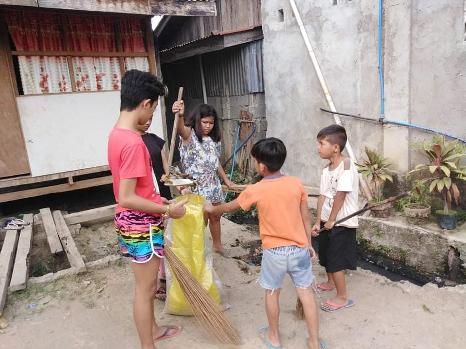 Youth Bayanihan on Easter Mother of Perpetual Help Chapel (MOPH), San Miguel Parish, Panacan