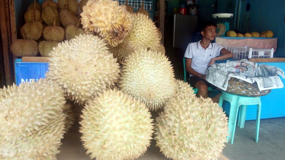 durian stand Magsaysay Park Josan Pungyan