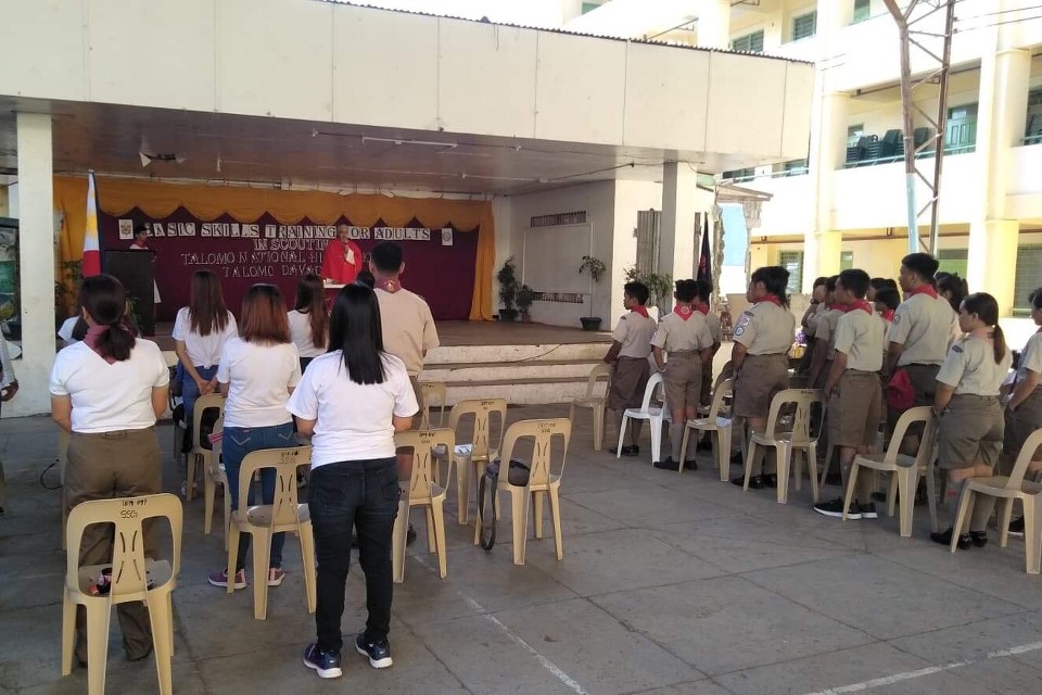 Basic Skills Training for Adults in Scouting Talomo National High School