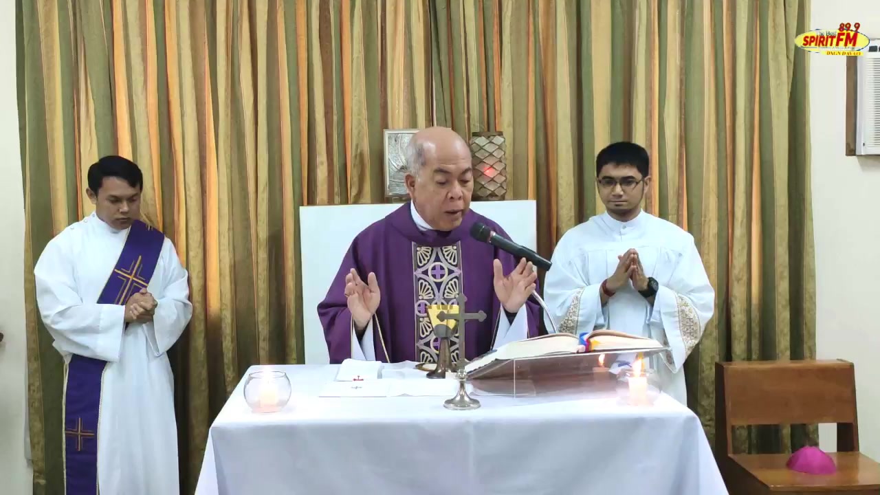 Archdiocese of Davao Abp. Valles live stream mass March 15 2020 covid-19