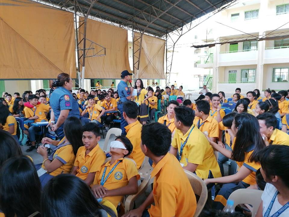 TNHS Talomo National High School anti-illegal drug awareness 2020