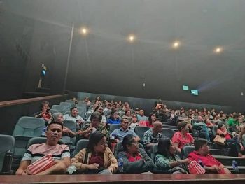 Unplanned movie screening