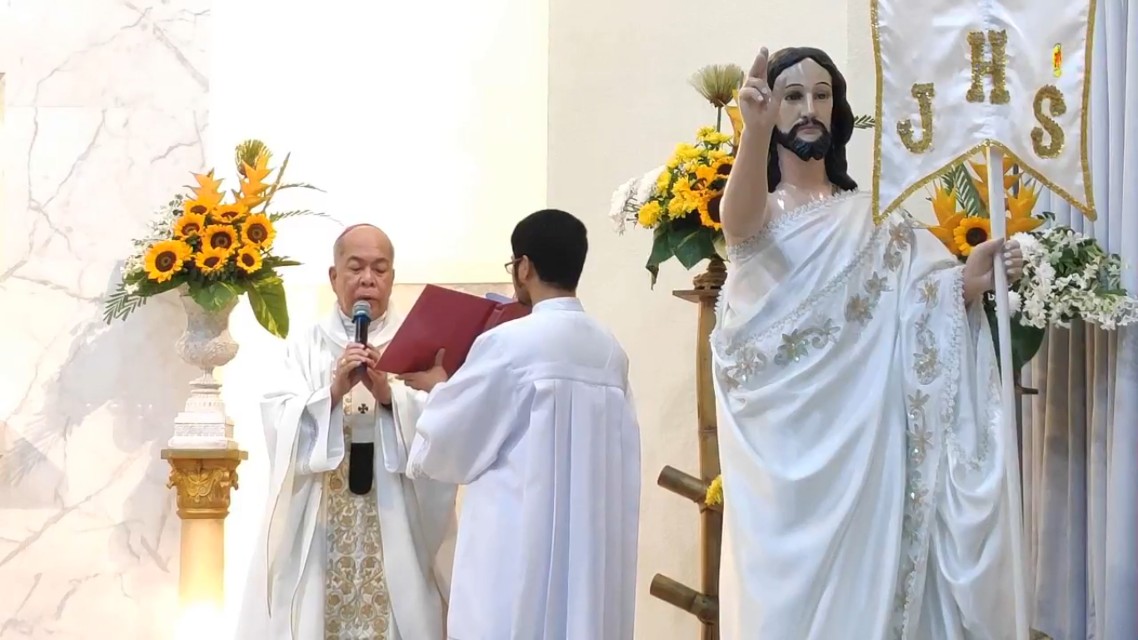 Easter Sunday Mass 2020 covid-19 Abp Valles