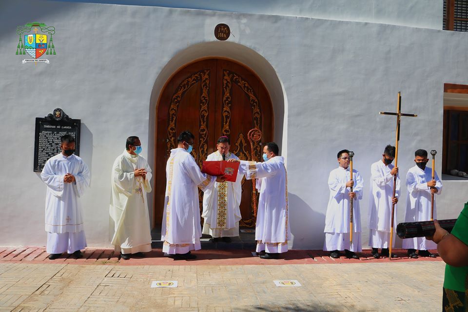 San Salvador del Mundo Parish, Caraga, Davao Oriental 136th fiesta rededication