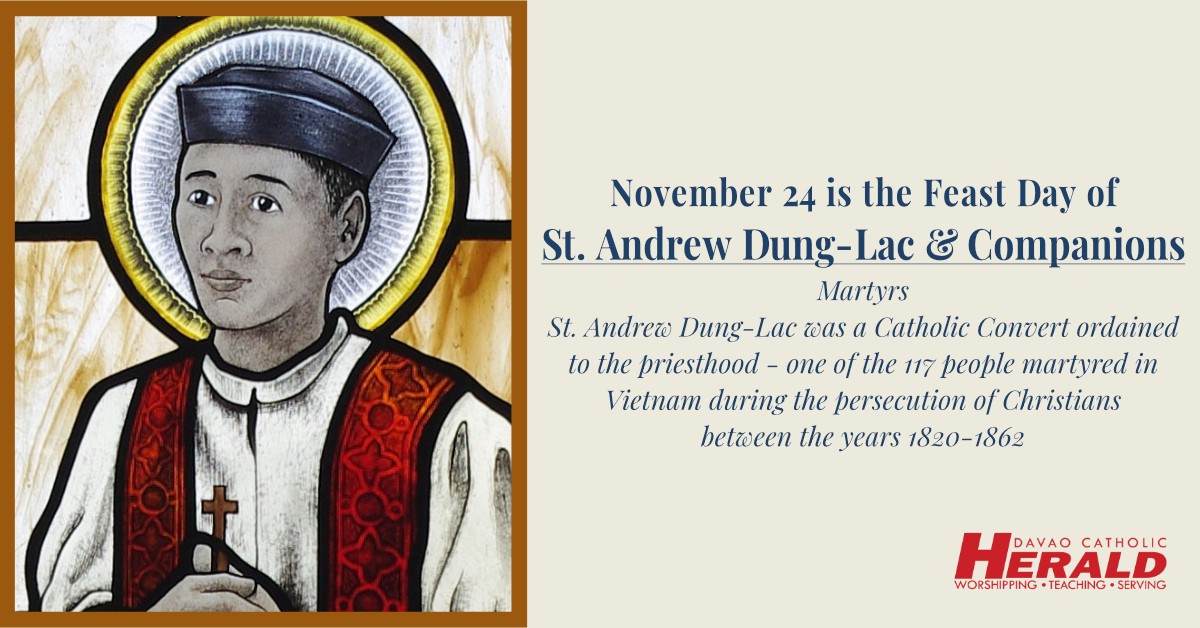 Feast of St Andrew DungLac and companions