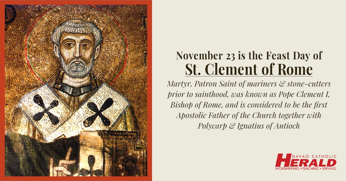Feast of St Clement of Rome