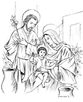editorial holy family 2020