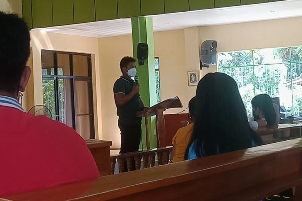 Sr. San Roque Parish Malabog youth team building