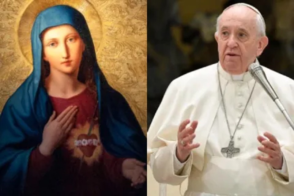 Pope Francis Immaculate Heart of Mary